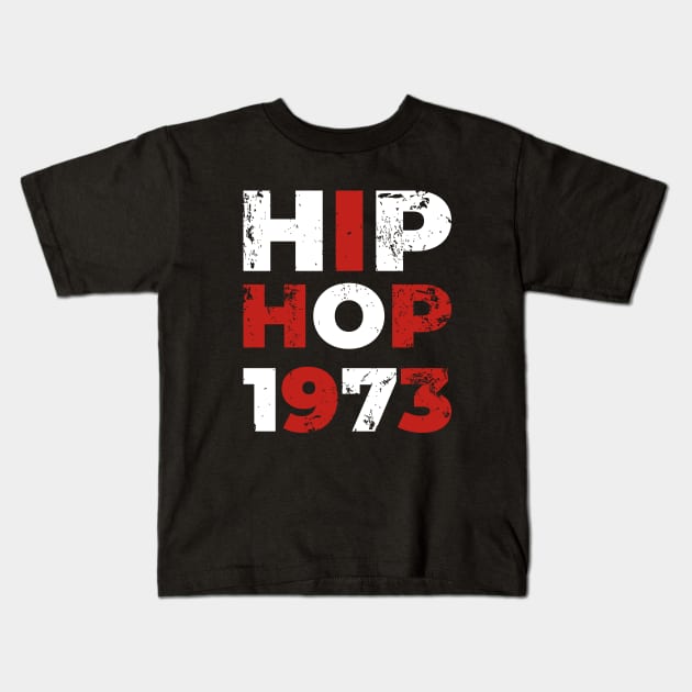 Hip hop 1973 | grunge Kids T-Shirt by Nana On Here